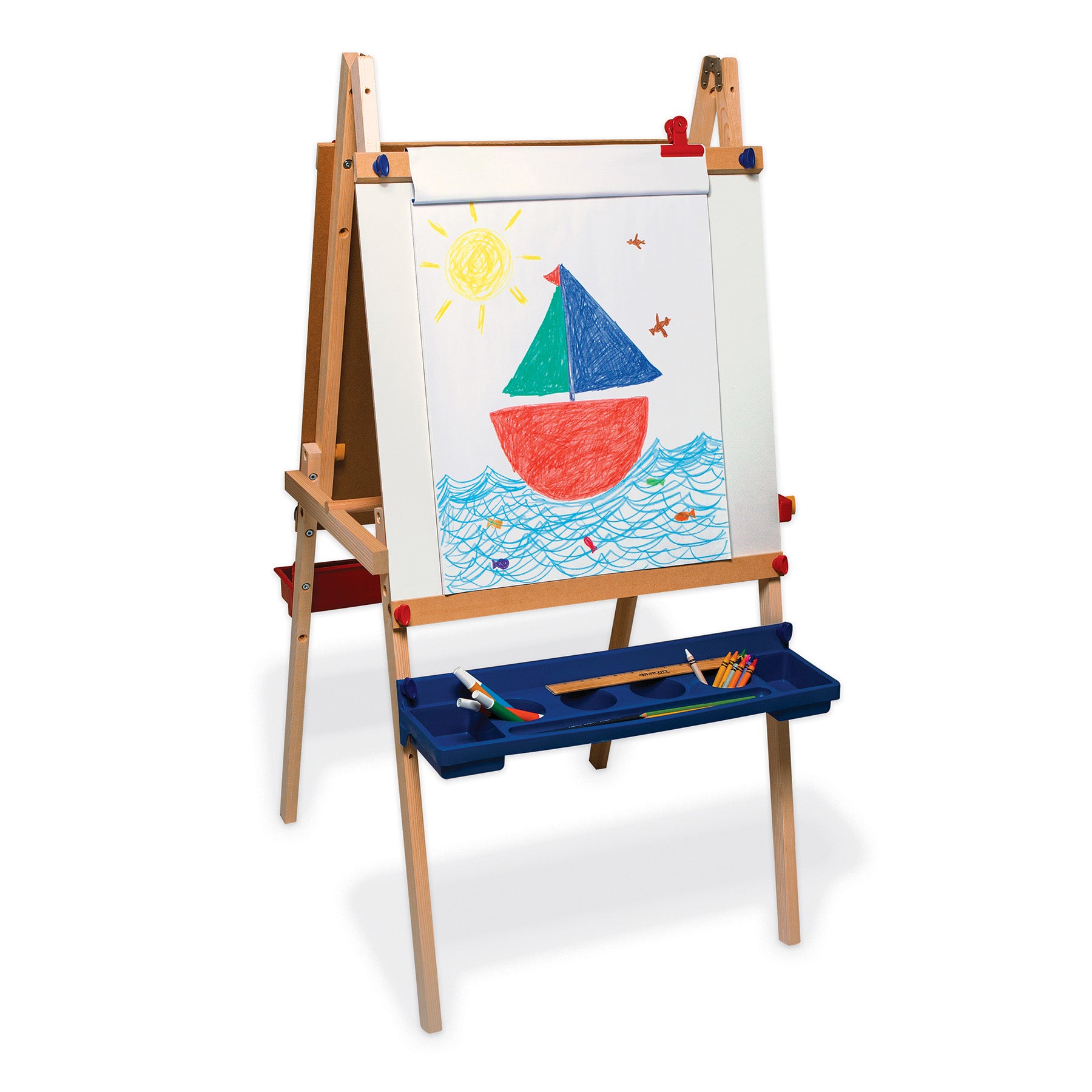 Easel & Floor Pads, White, Unruled 17" x 20", 50 Sheets, Pack of 2