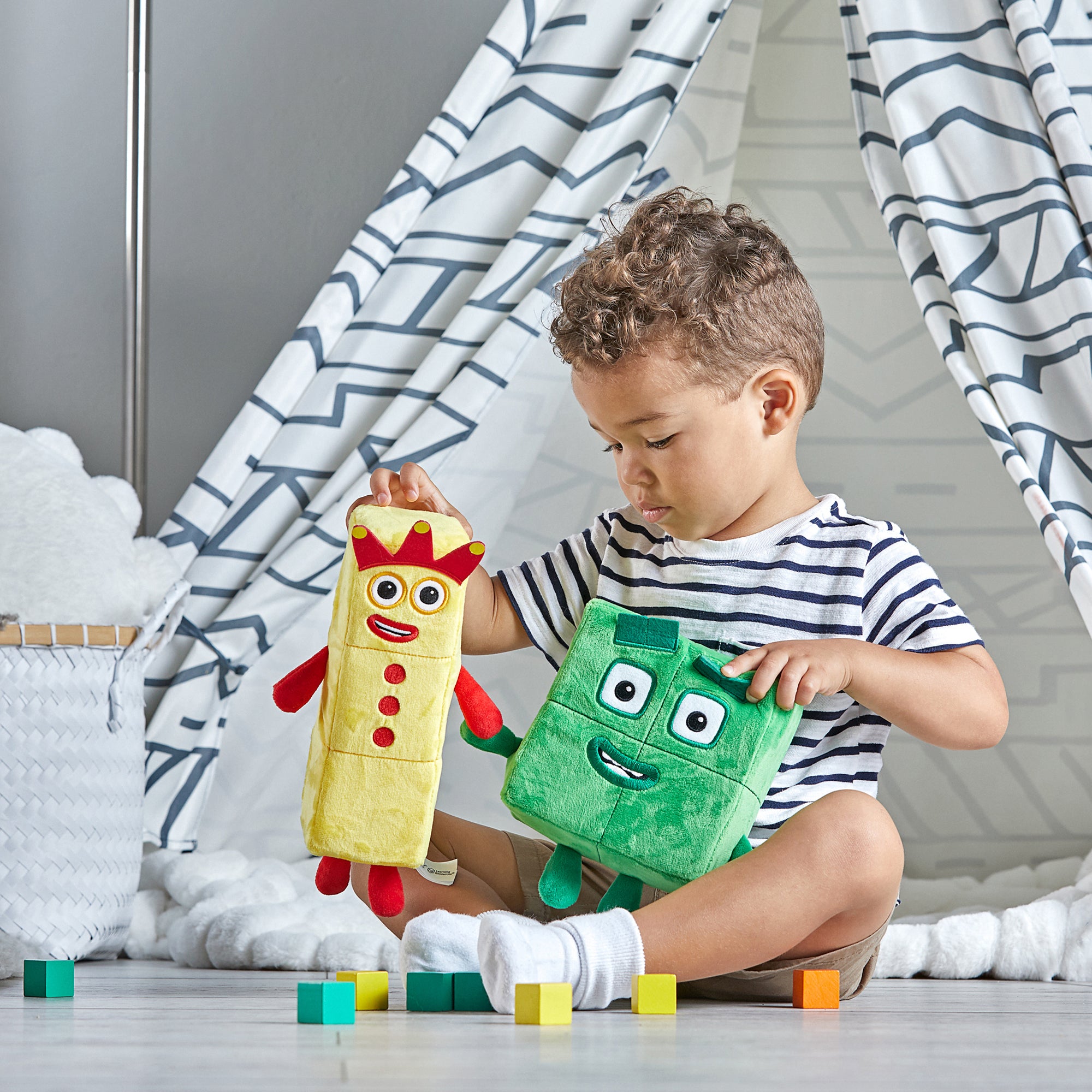 Numberblocks 3 & 4 Playful Pals Plush