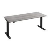 Bush Business Furniture Move 40 Series 72W x 30D Electric Height Adjustable Standing Desk in Platinum Gray with Black Base - 71.02" Width x 29.37" Depth x 28.17" Height