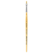 JUNIOR BORSTE Synthetic Student Brush, Synthetic, Tempera, Flat, Series 329, Size 4