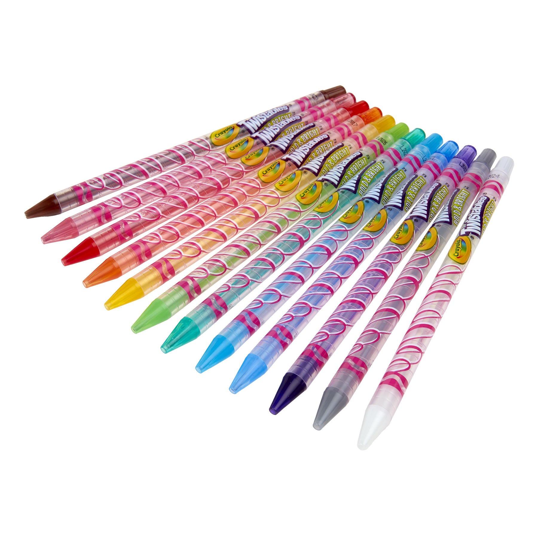 Bold & Bright Twistables Colored Pencils, 12 Count