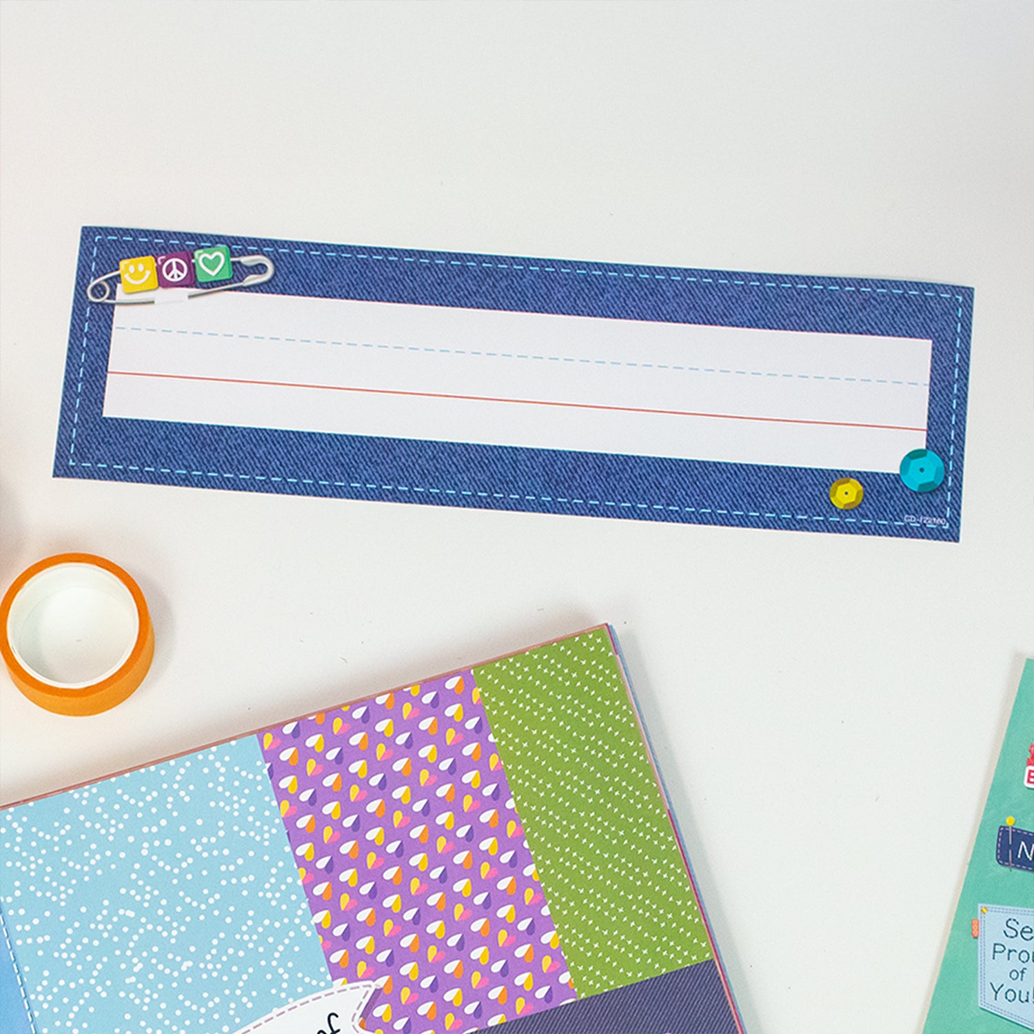 Crafty and Cool Name Plates, 36 Per Pack, 3 Packs
