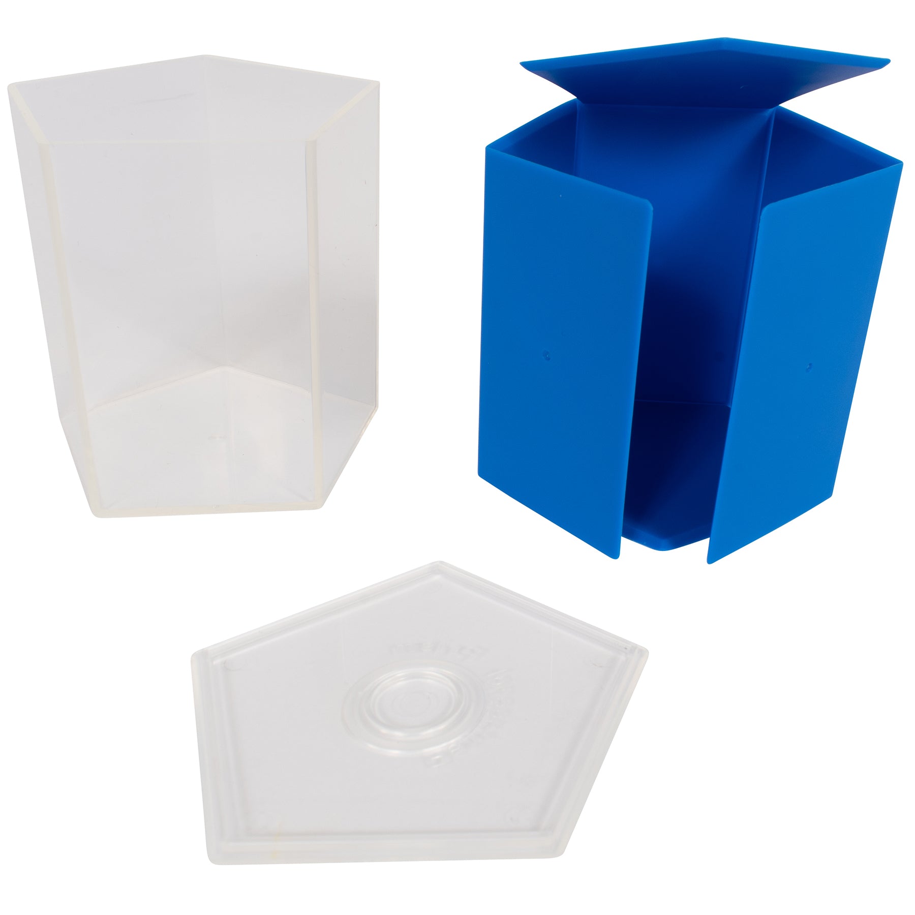 2D3D Geometric Solids, 8cm, Classroom Set