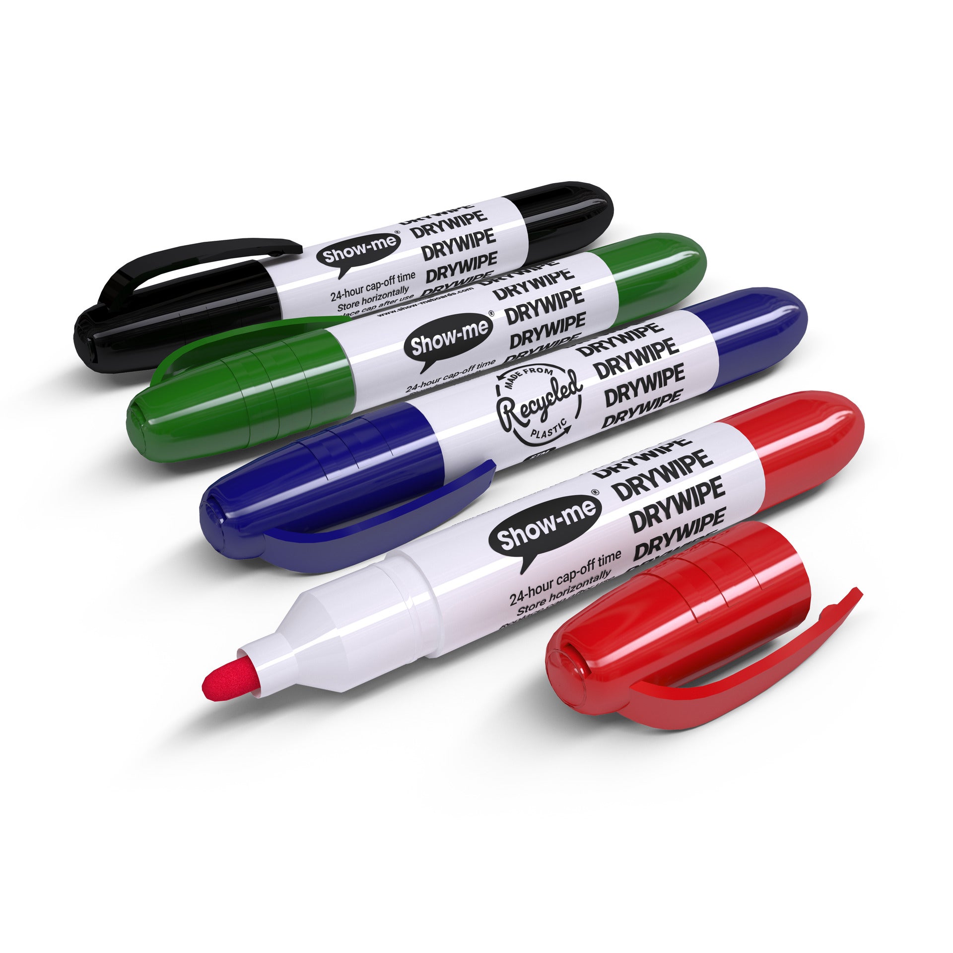 Chunky Dry Erase Markers, Assorted, Box of 4