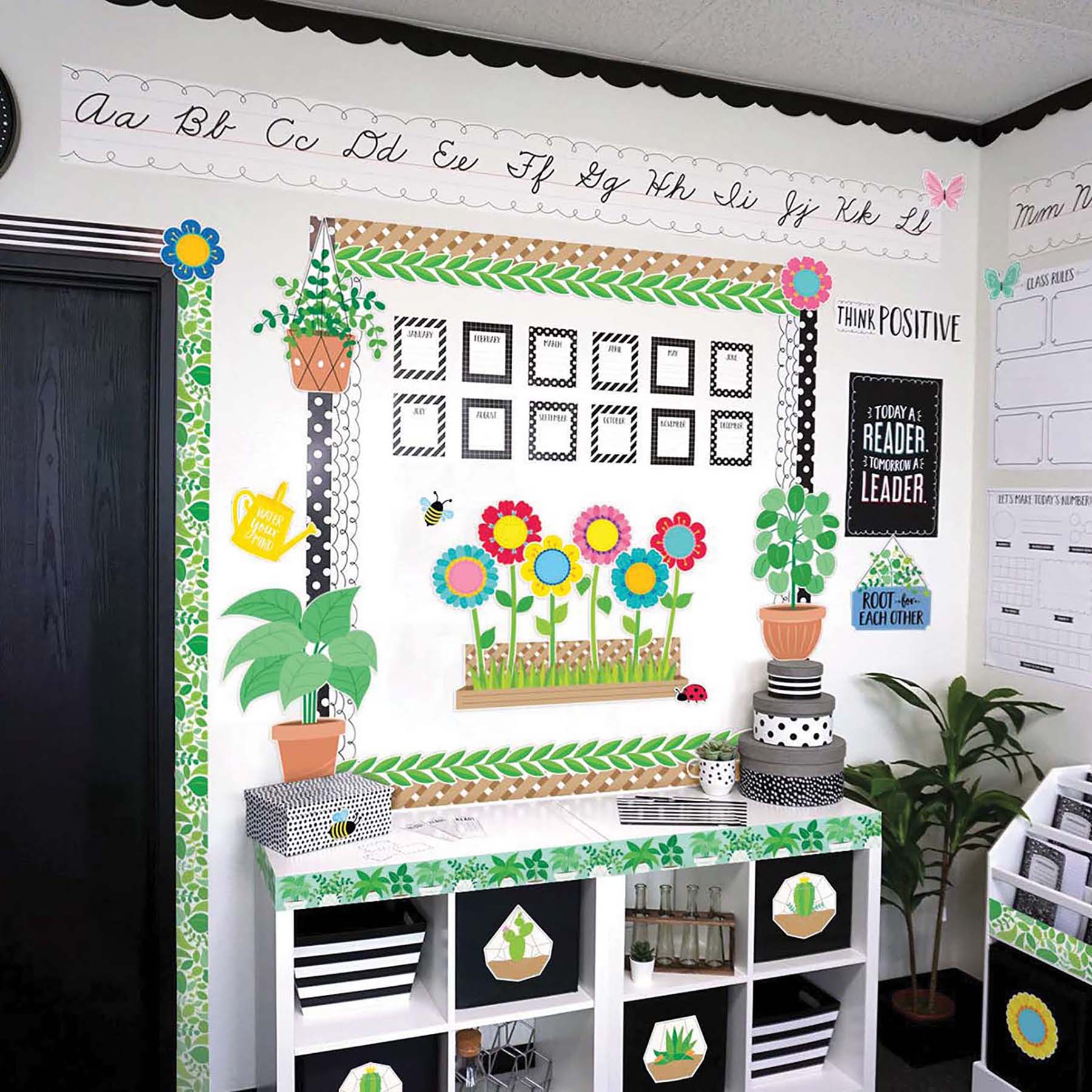 Positively Plants Plant Positive Bulletin Board Set