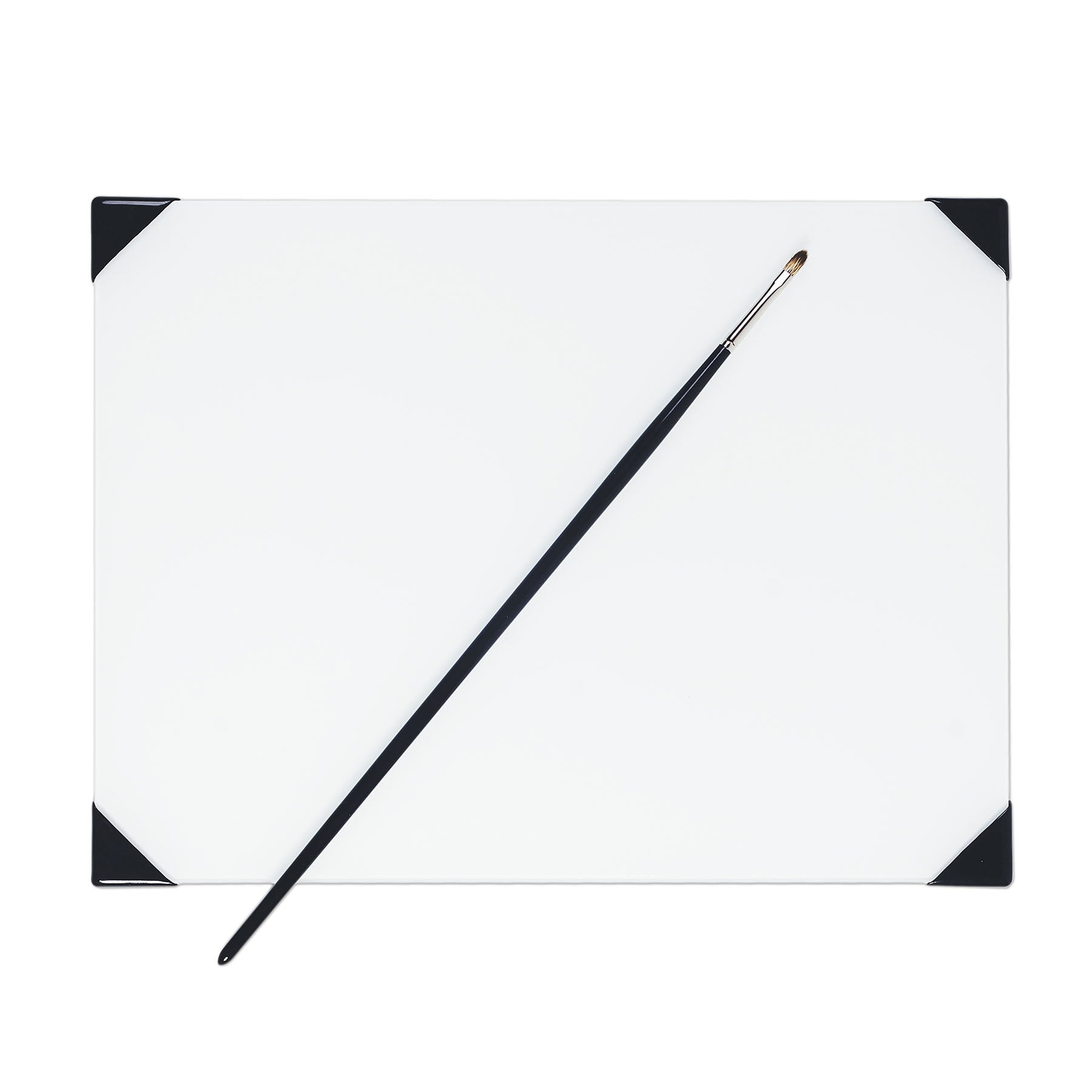 POSH table top palette Glass White 9x12