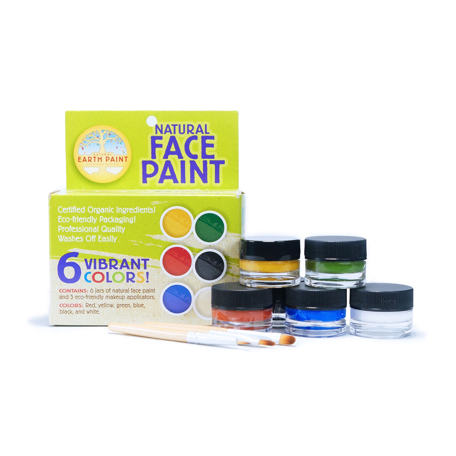 Natural Face Paint Kit