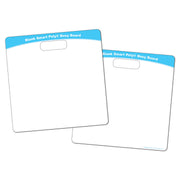 Smart Poly® Educational Activity Busy Board, Dry Erase with Marker, 10-3/4" x 10-3/4", Blank 2 Sides