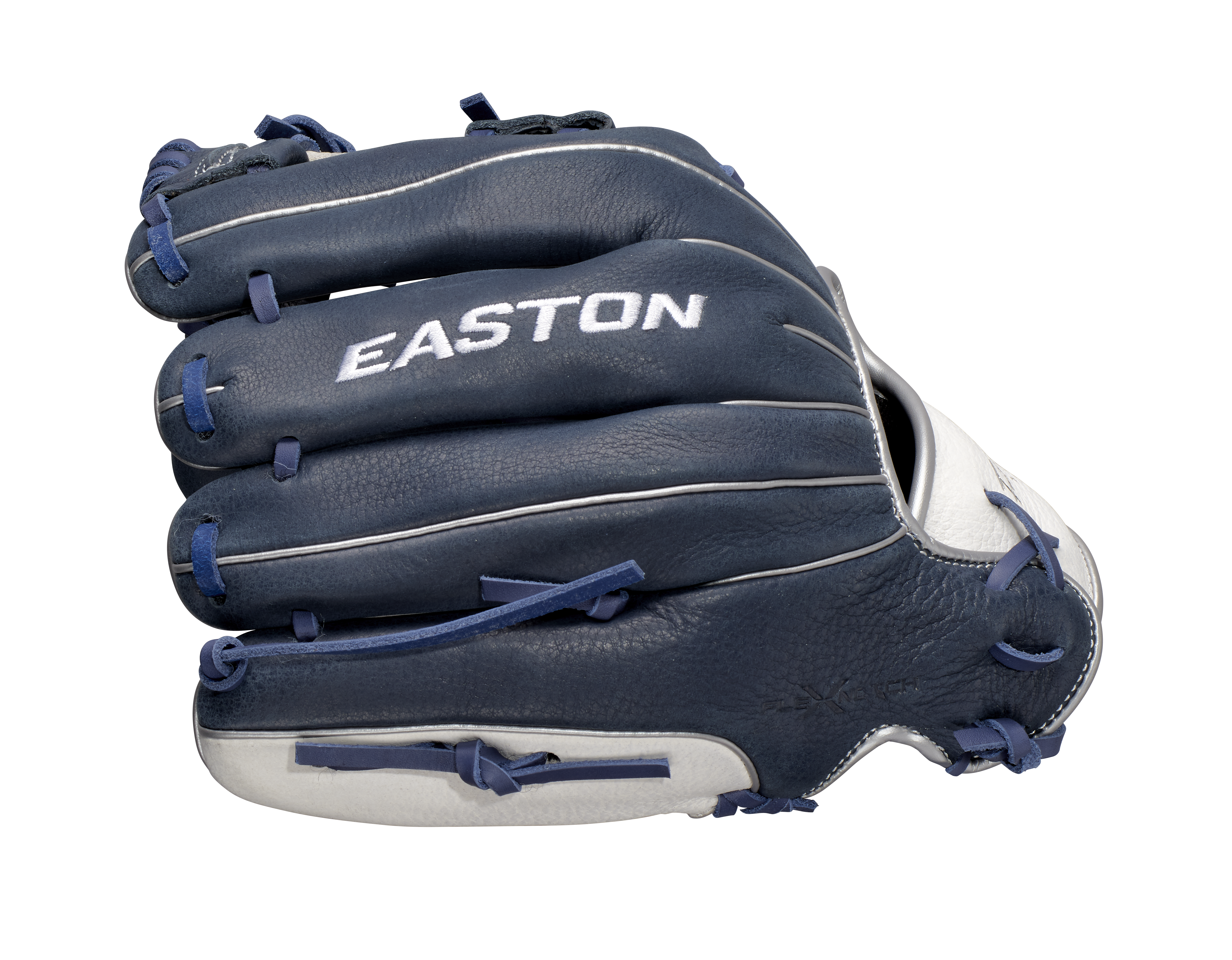 Easton Future Elite Series Youth 11-Inch Baseball Glove - Right Hand Thrower - Navy/White