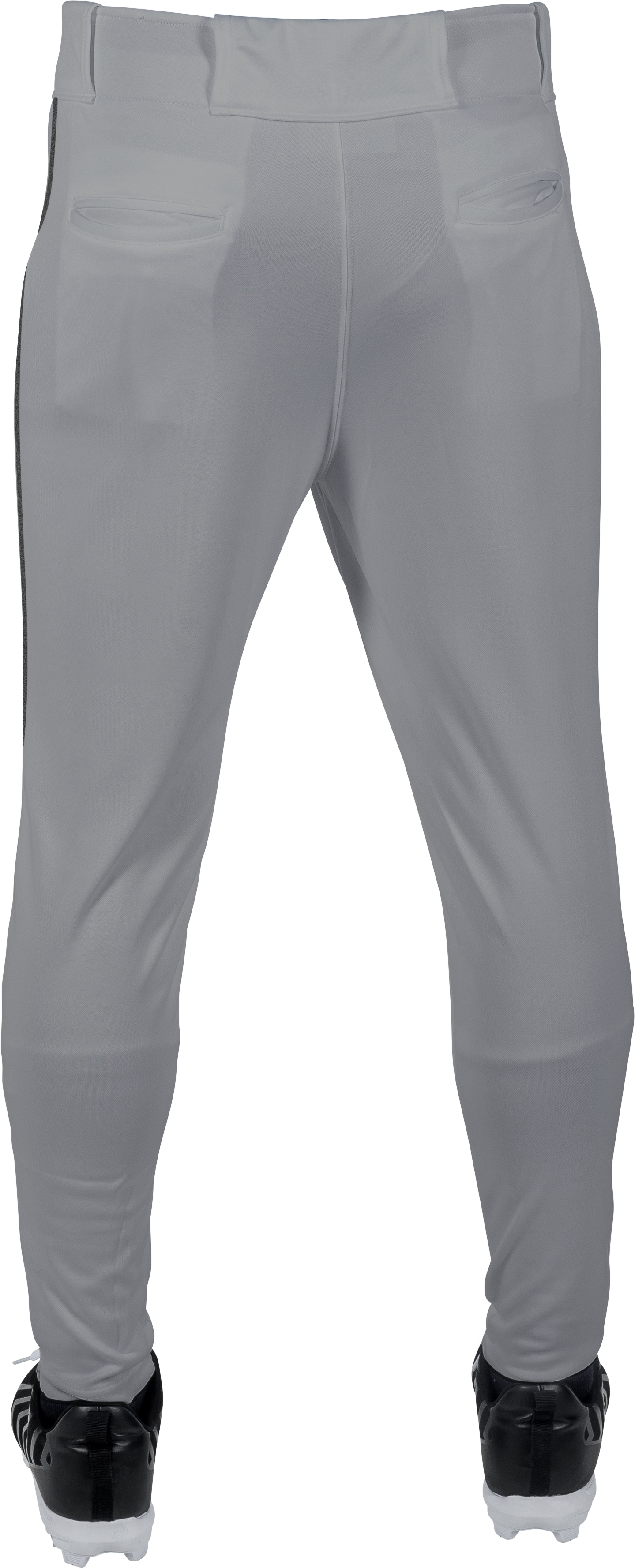 Rawlings Adult Launch Piped Pro Taper Fit Pant  - Small - Blue Gray/Black