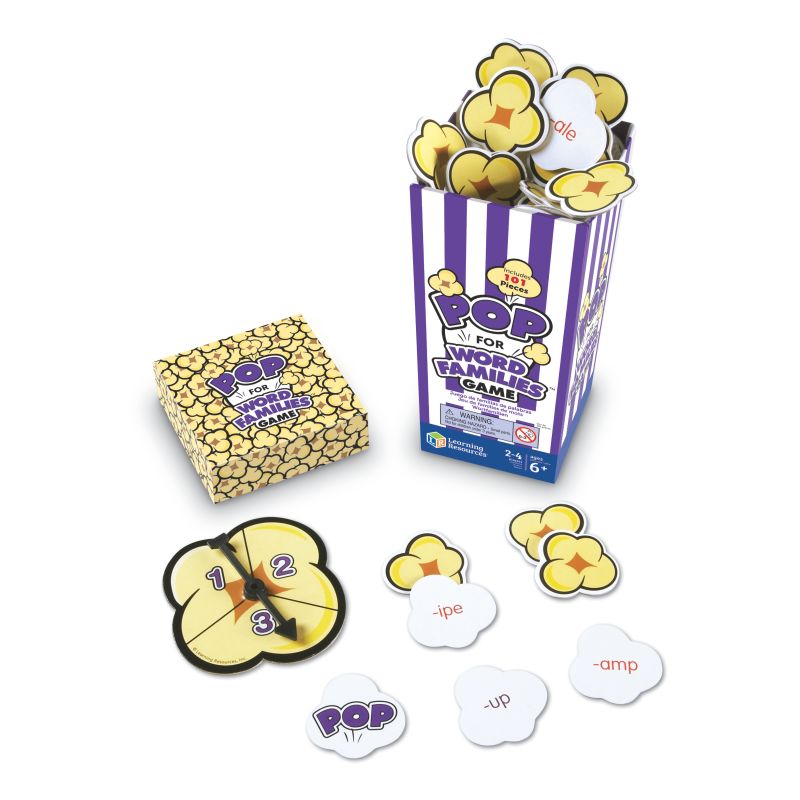 Pop for Word Families™ Game