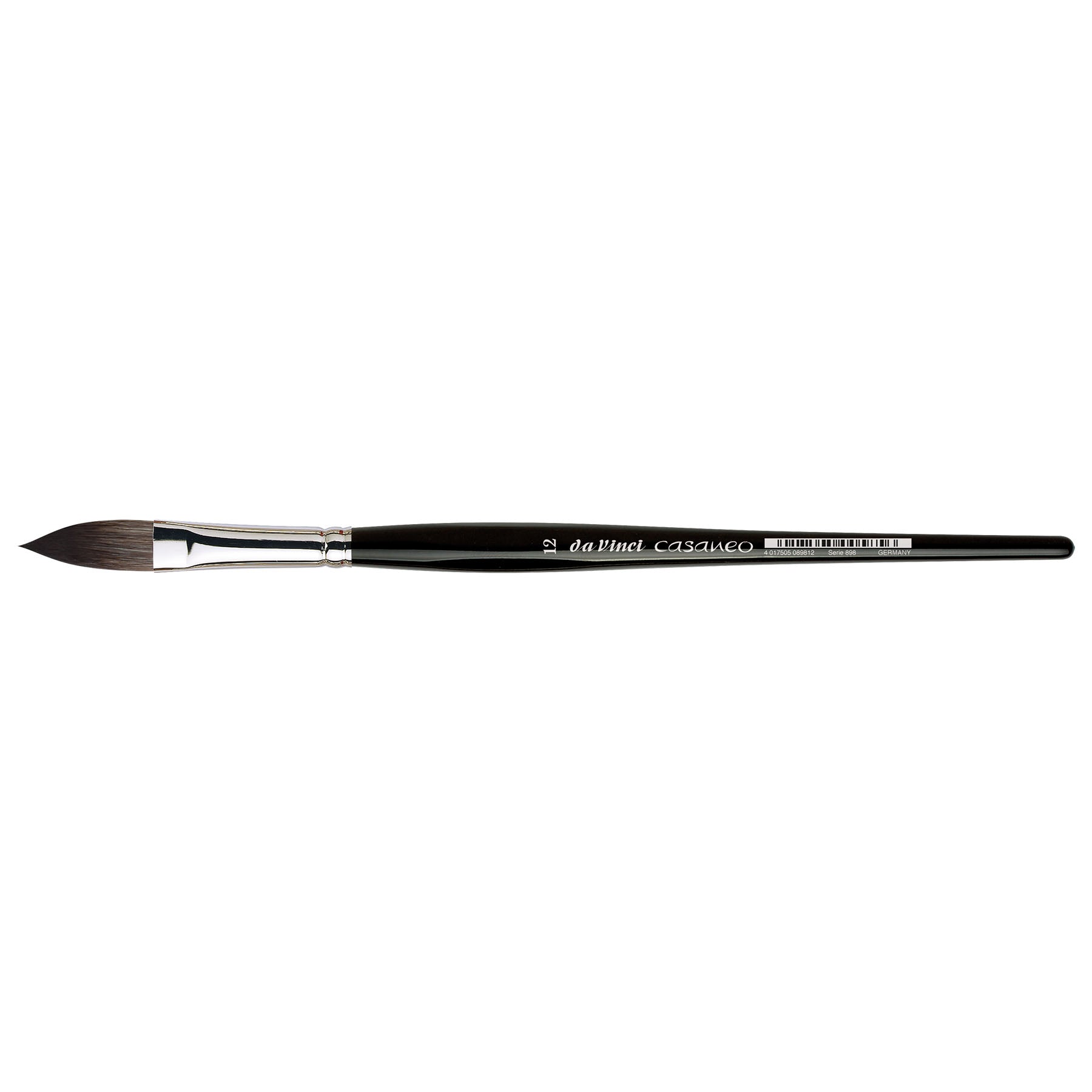 CASANEO Wash, Synthetic, Watercolor, Oval-Pointed, Series 898, Size 12