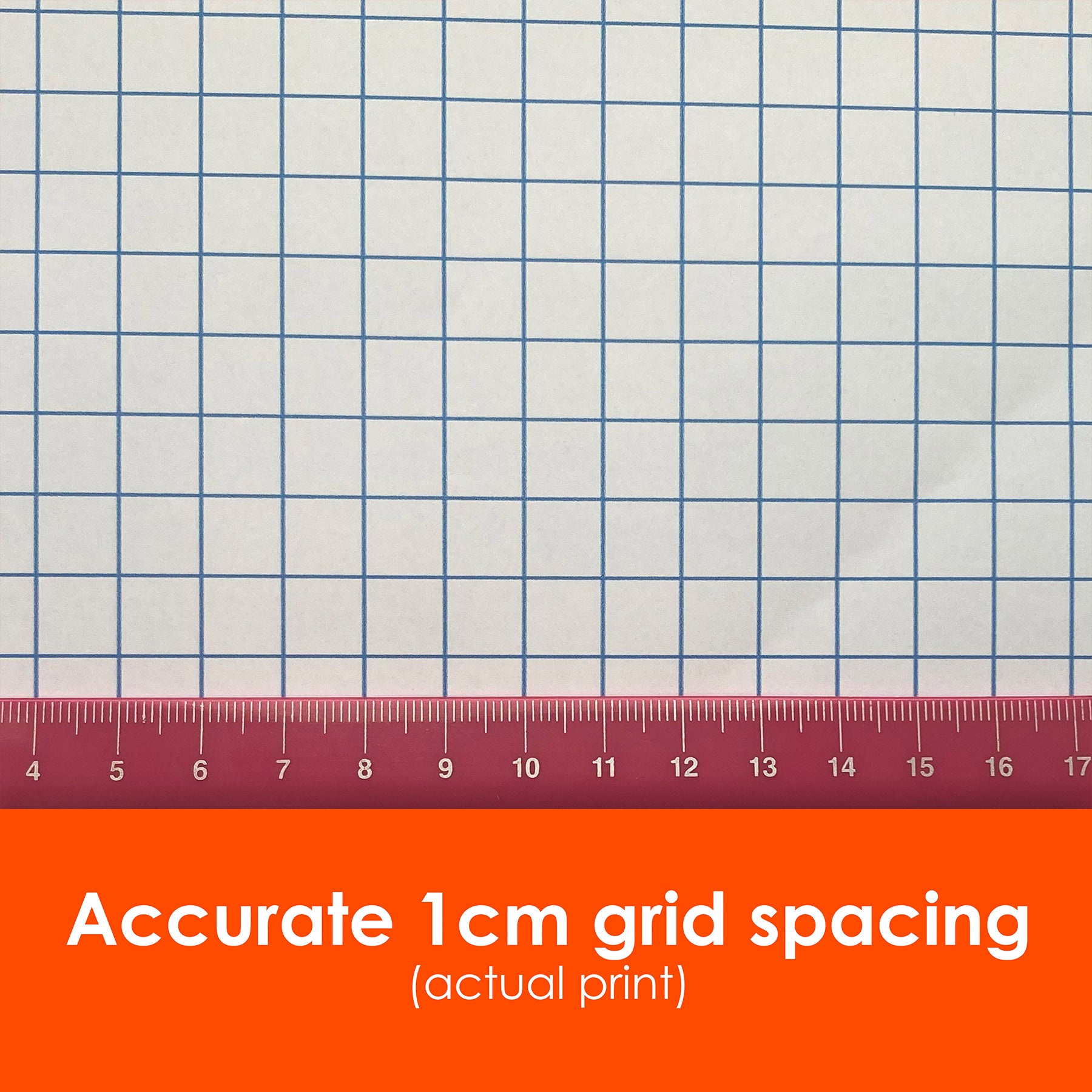1CM BLUE GRAPH PAPER ROLL