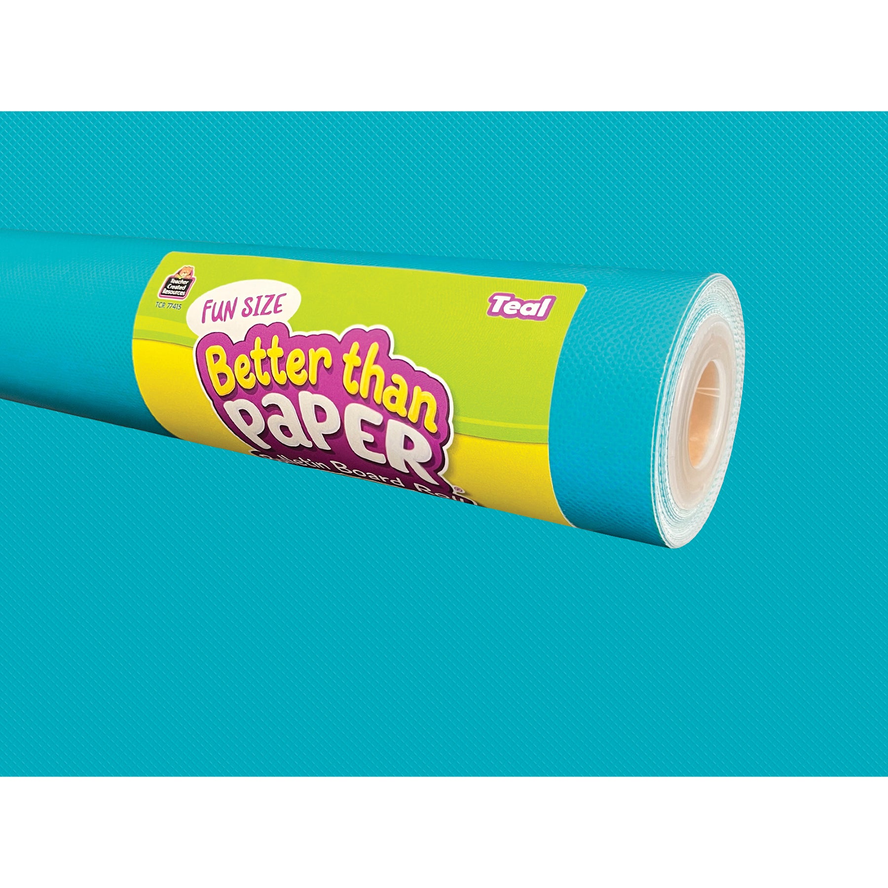 Fun Size Better Than Paper® Bulletin Board Roll, 18" x 12', Teal