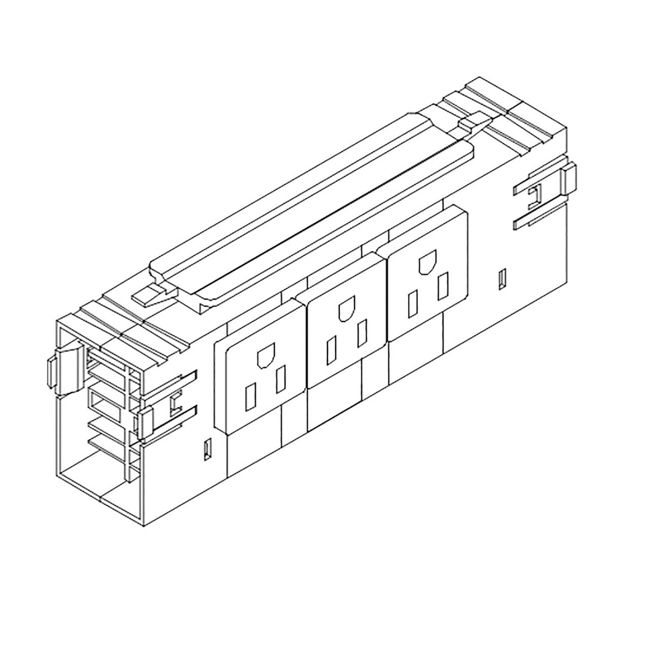OfficeSource Modular Electric System Power Block