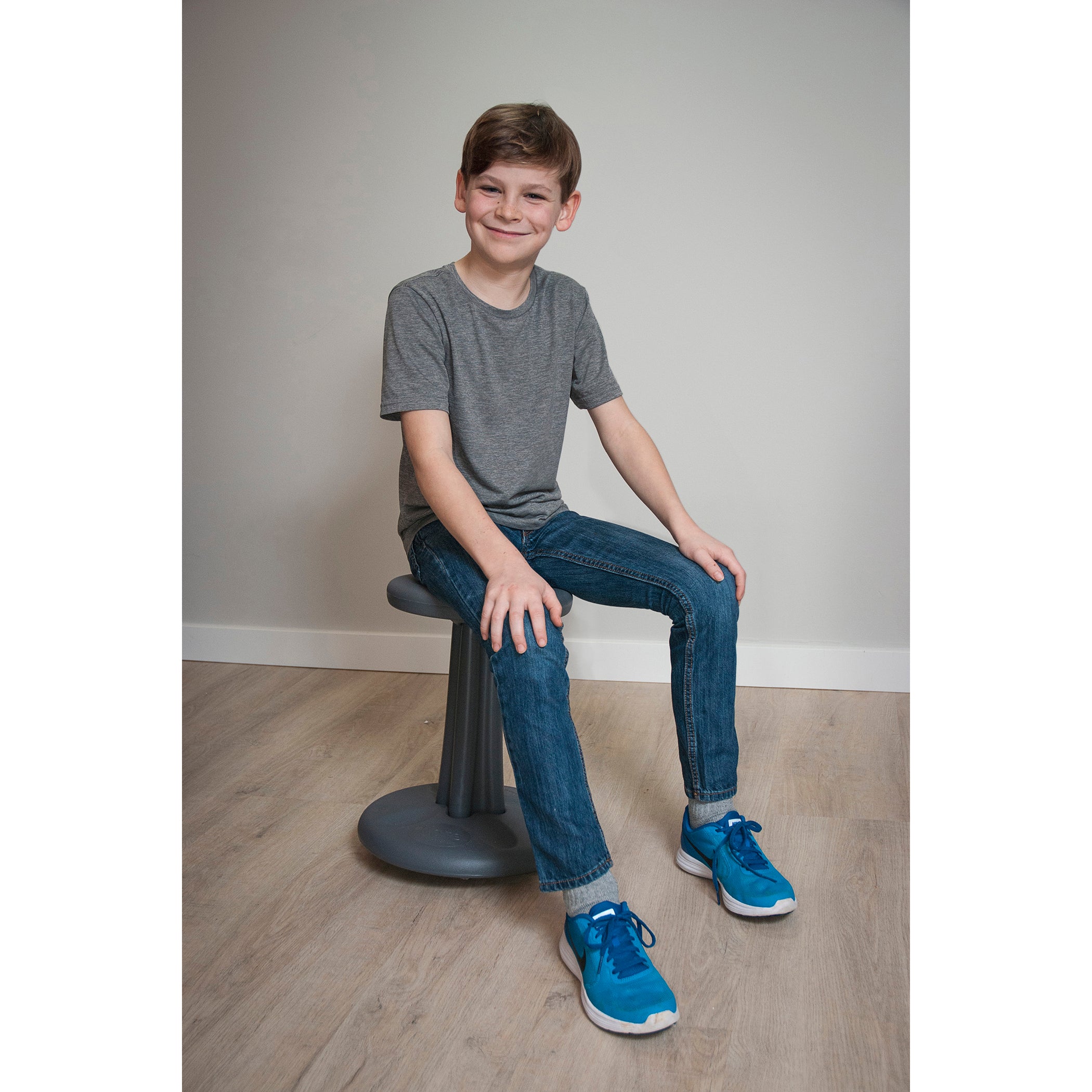 Pre-Teen Wobble Chair 18.7", Grey