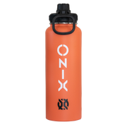 ONIX Pickleball Accessory Stainless Steel Insulated Sweat Proof Dishwasher Safe Double Wall 40 oz. Water Bottle - Orange