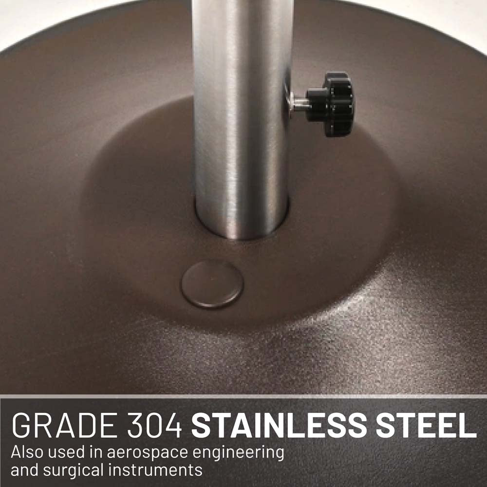 80 lb Free Standing Umbrella Base (Bronze)