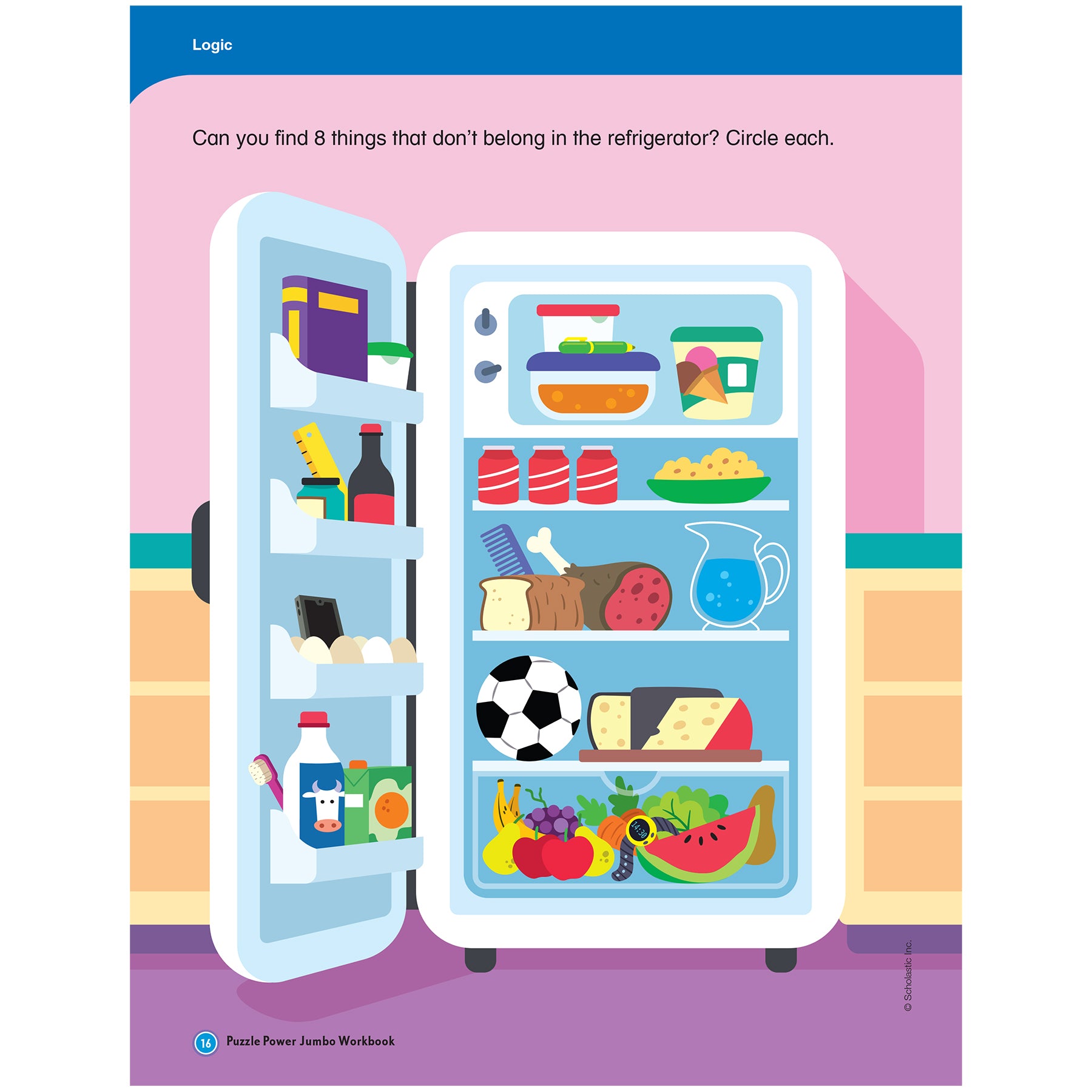Puzzle Power Kindergarten Jumbo Workbook