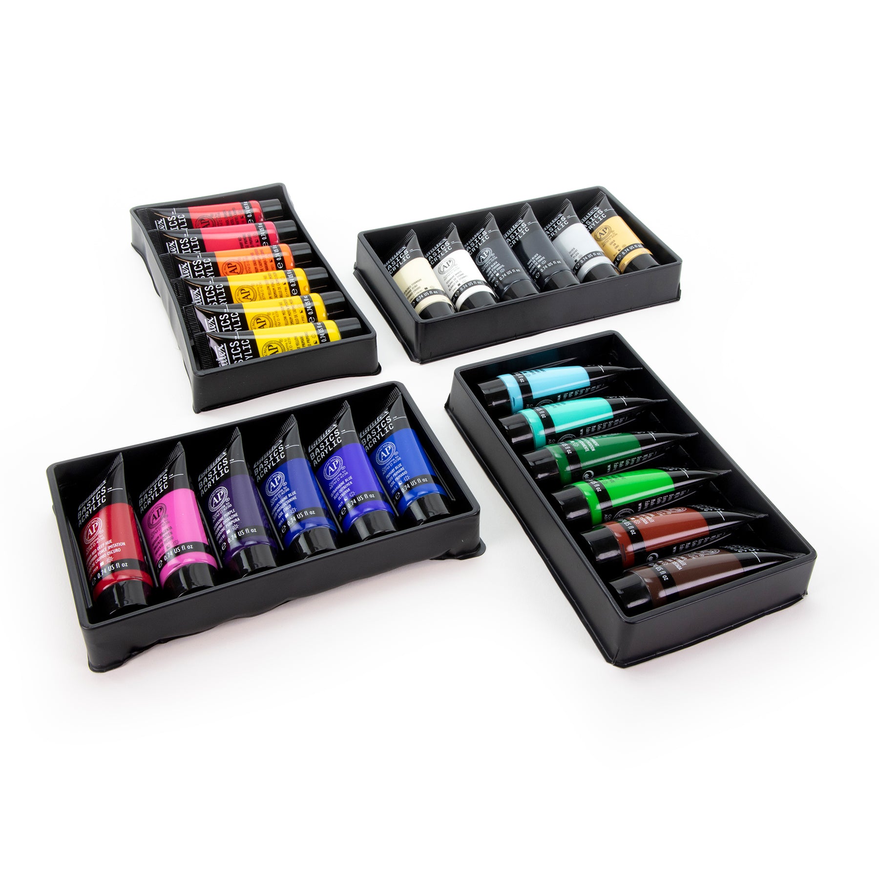 LQ BASICS Acrylic Color 24 x 22ml Tube Set