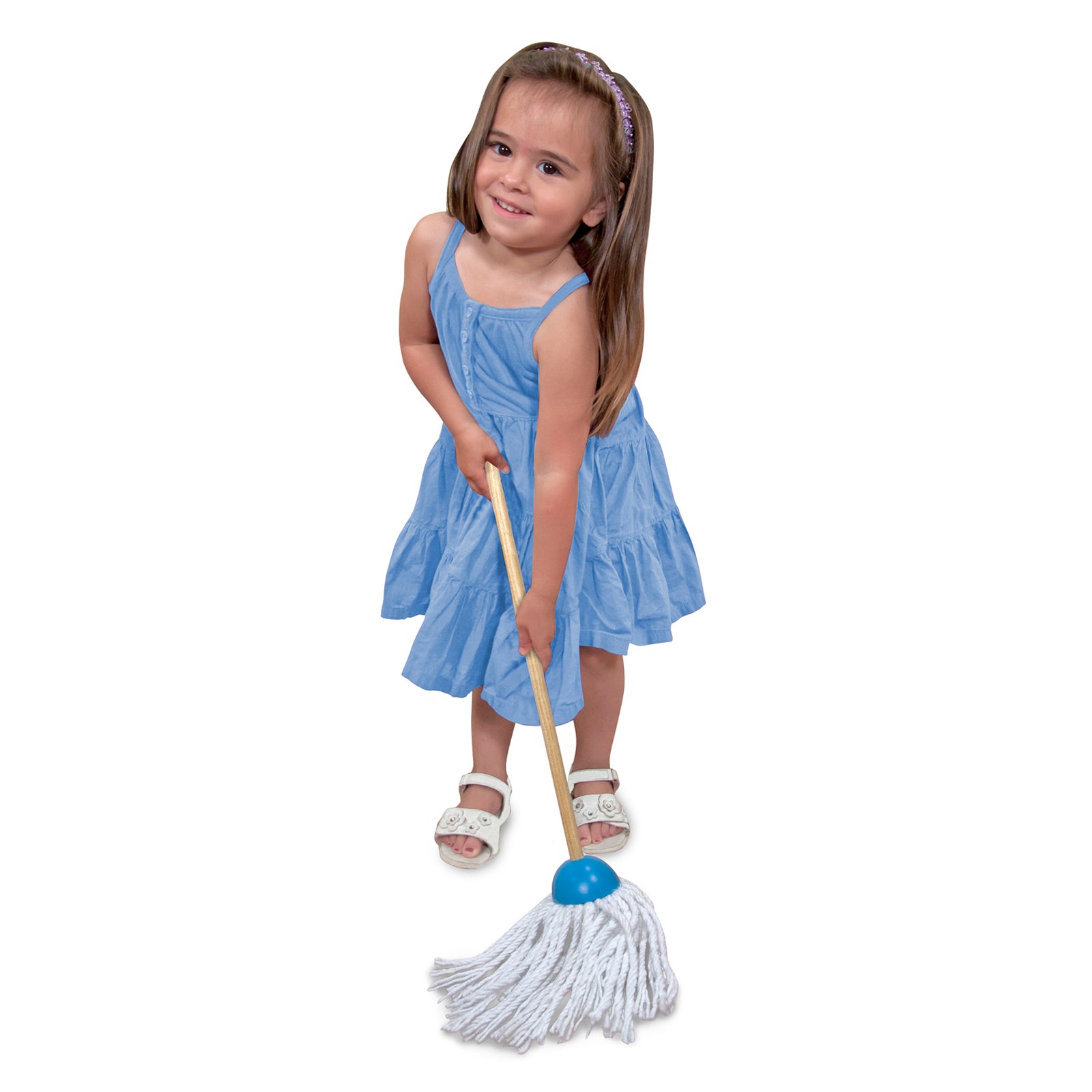 Let's Play House! Dust! Sweep! Mop!