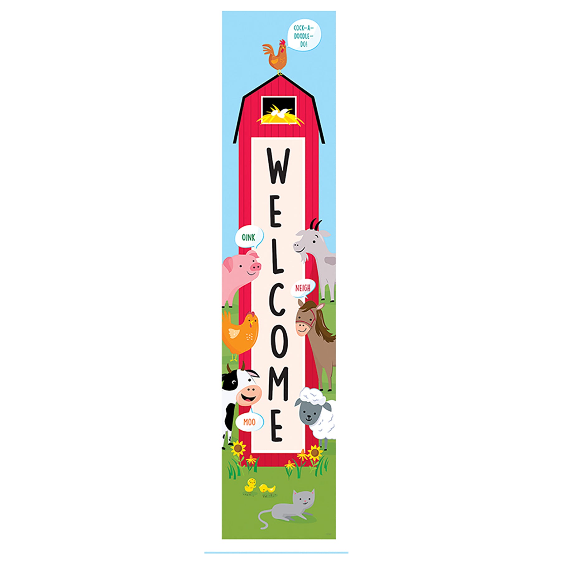 Farm Friends Welcome Banner