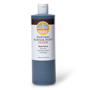 Natural Fluid Acrylik - 16 oz - Black Ochre