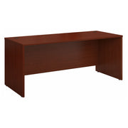 Bush Business Furniture Series C 72W x 30D Office Desk in Mahogany - 71.02" Width x 29.37" Depth x 29.84" Height