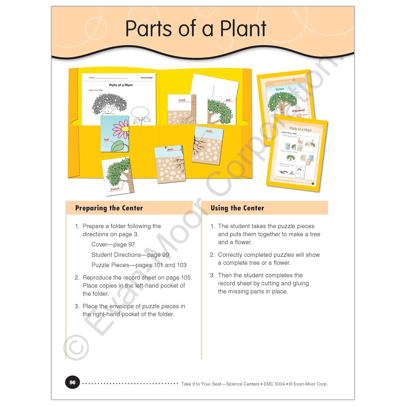 Take It to Your Seat Science Centers Book, Grades PreK-K