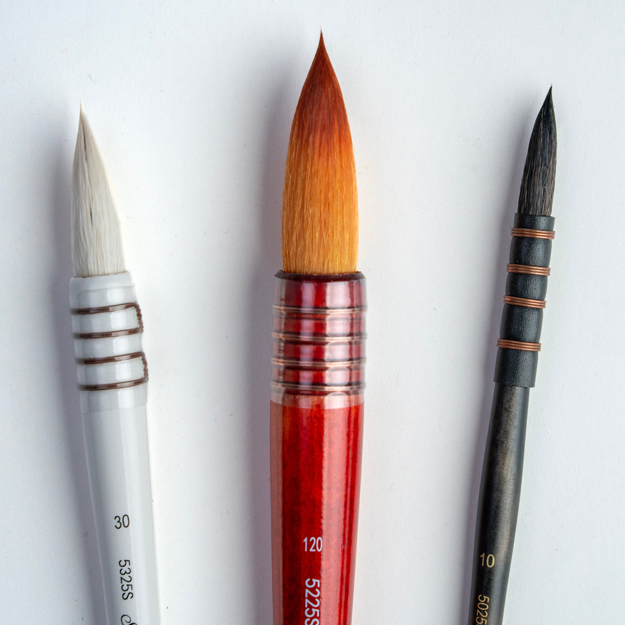 Atelier Quills Rounds, 3 Brushes