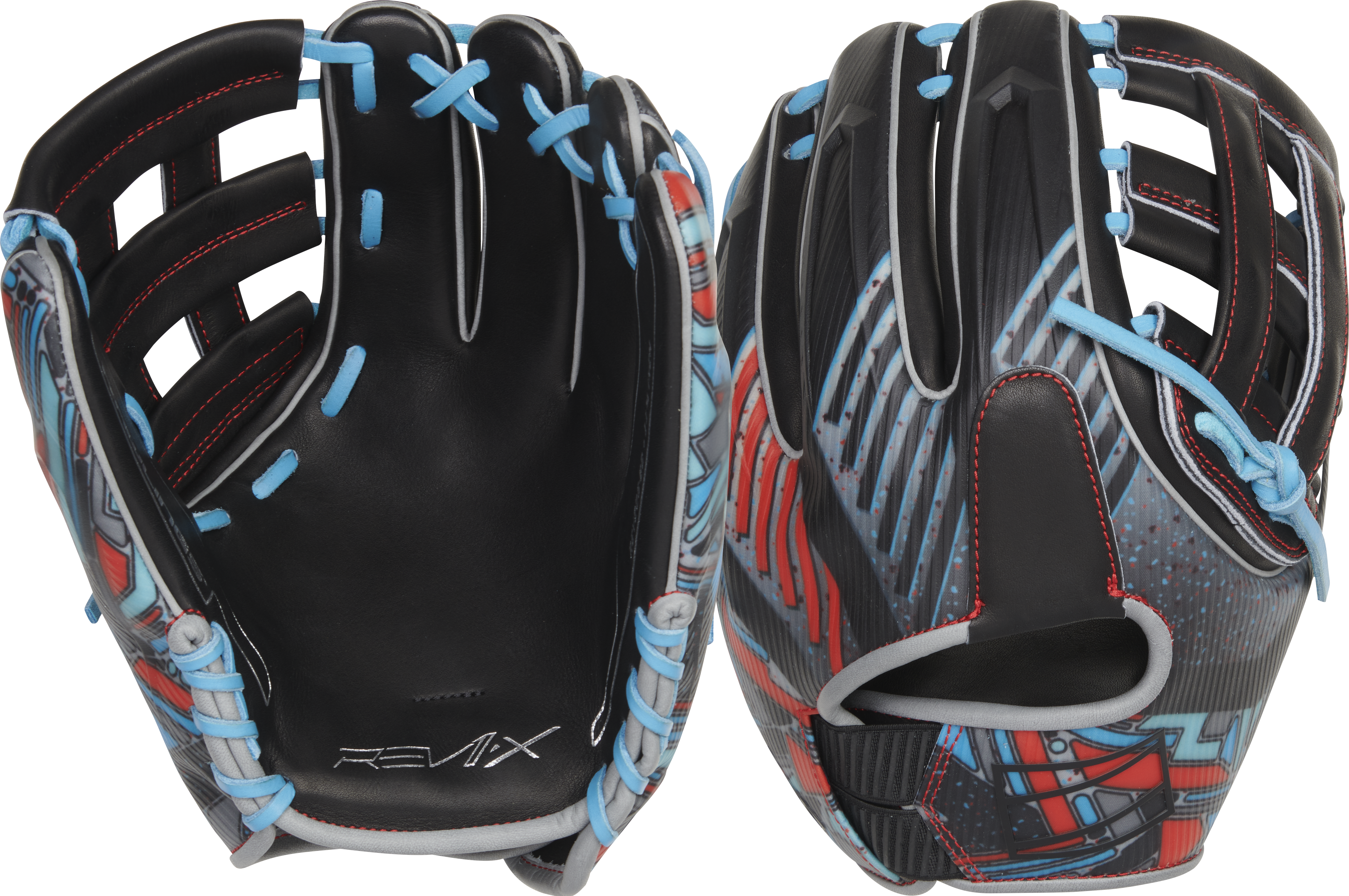 Rawlings Rev1X Series 11.75-Inch  Baseball Glove - Right Hand Thrower - Black
