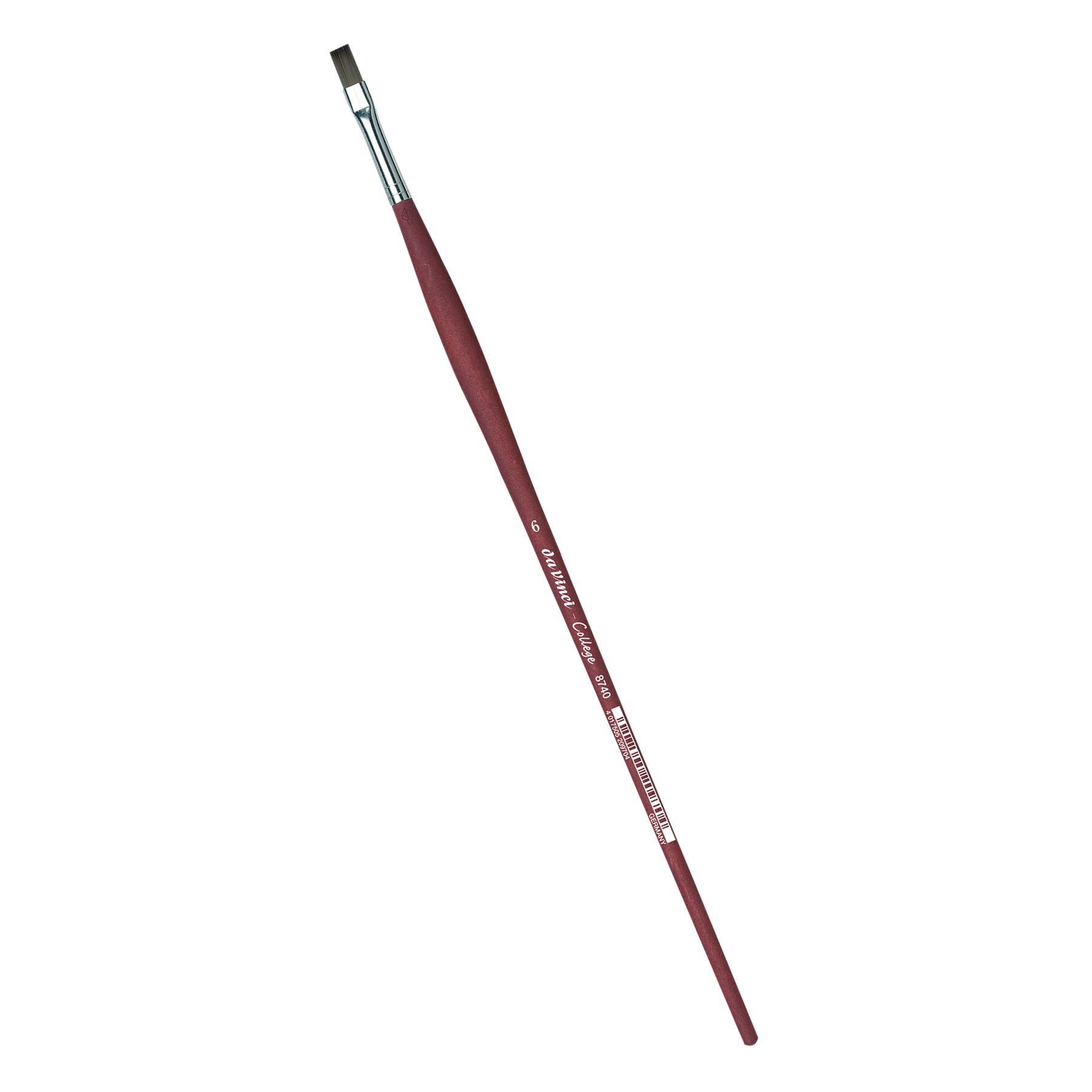 COLLEGE Student Brush, Synthetic, Acrylic & Oil, Flat, Series 8740, Size 6