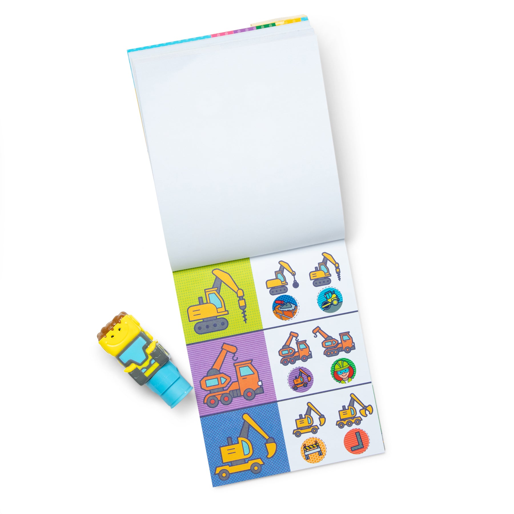 Sticker WOW! Activity Pad & Sticker Stamper - Bulldozer