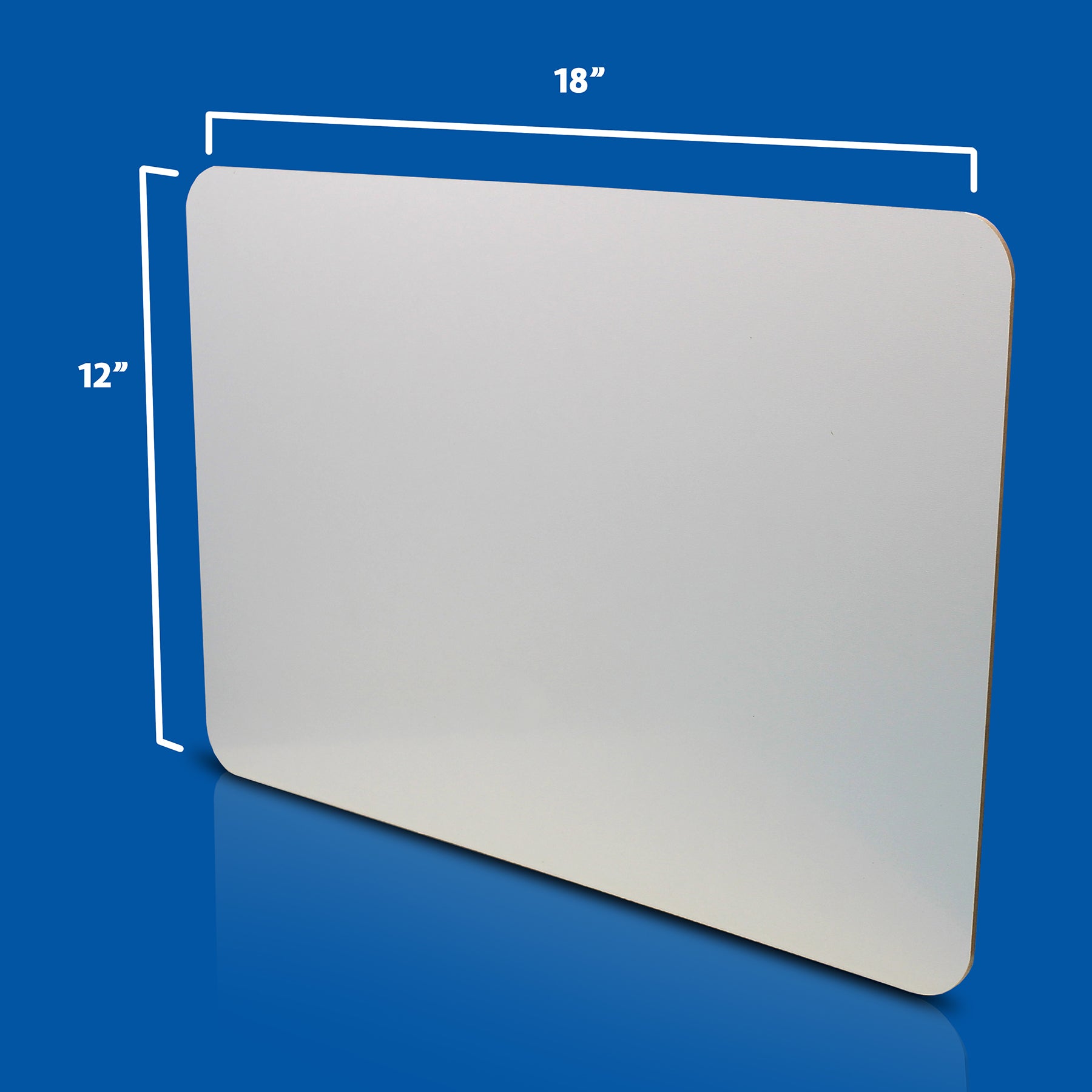 Dry Erase Board, 12" x 18", Pack of 3