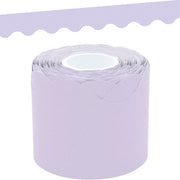 Lavender Scalloped Rolled Border Trim, 50 Feet
