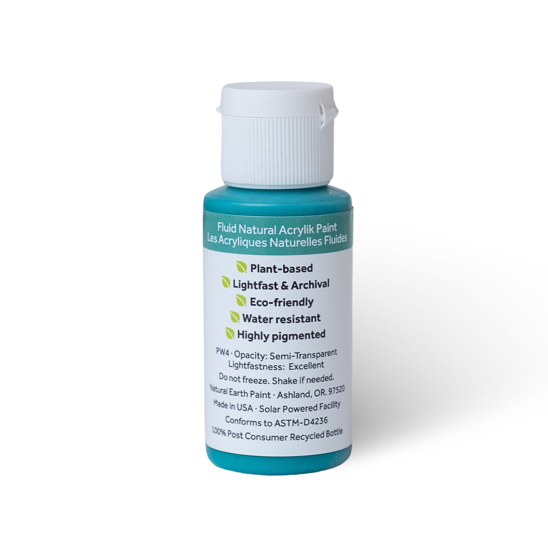 Natural Fluid Acrylik - 1 oz - French Turquoise