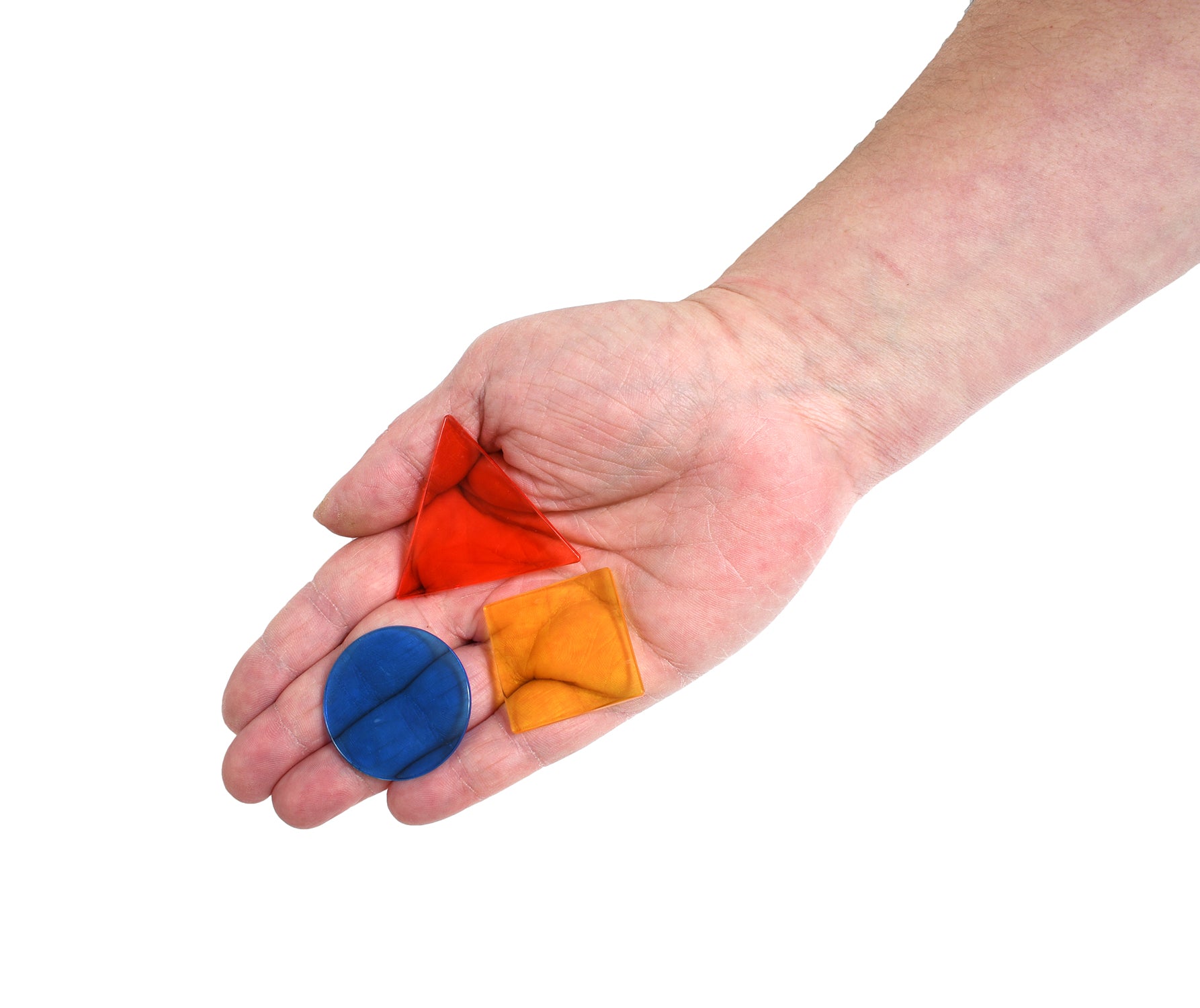 Transparent Attribute Blocks - Mini Jar - Set of 60