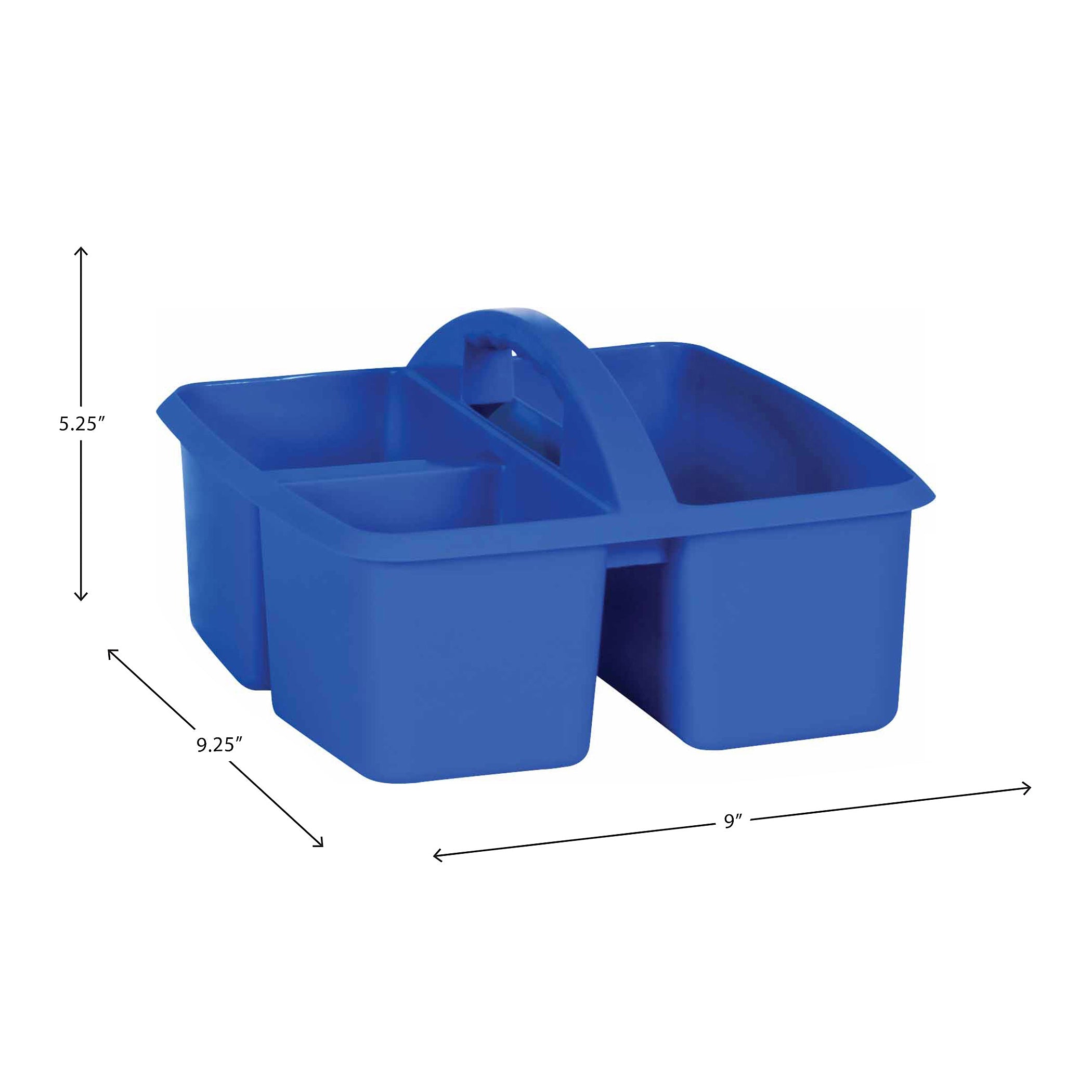 Blue Plastic Storage Caddy