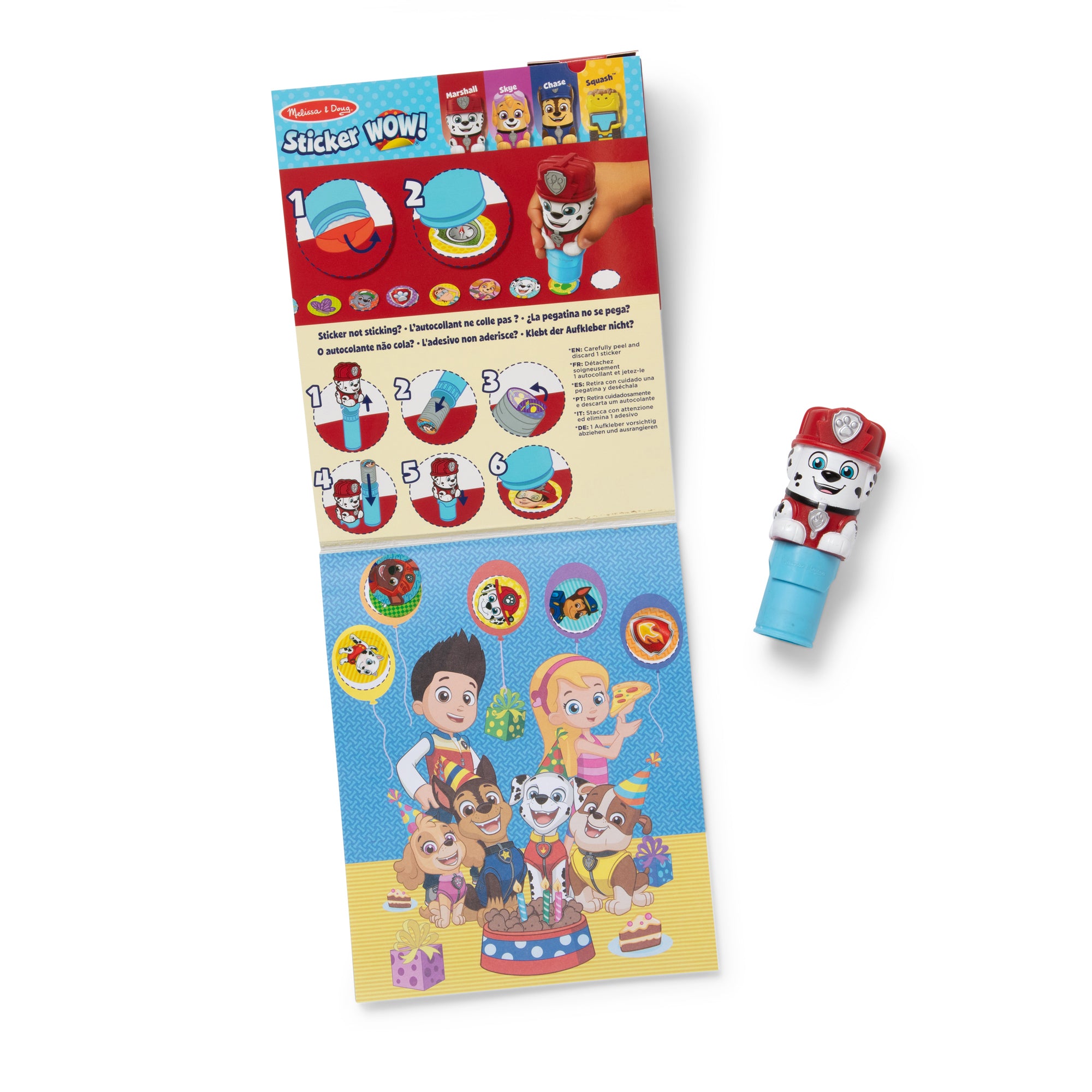 Sticker WOW! Activity Pad & Sticker Stamper - Marshall