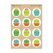 Cactus Cuties, Citrus scent Scratch 'n Sniff Stinky Stickers®, Pack of 48