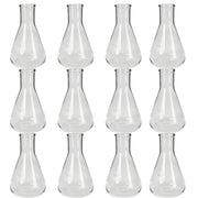 Flask, Erlenmeyer, Borosilicate Glass, Graduated, 100ml, Pack of 12
