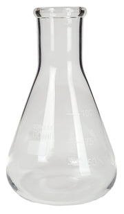Flask, Erlenmeyer, Borosilicate Glass, Graduated, 100ml, Case of 192