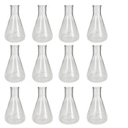 Flask, Erlenmeyer, Borosilicate Glass, Graduated, 150ml, Pack of 12