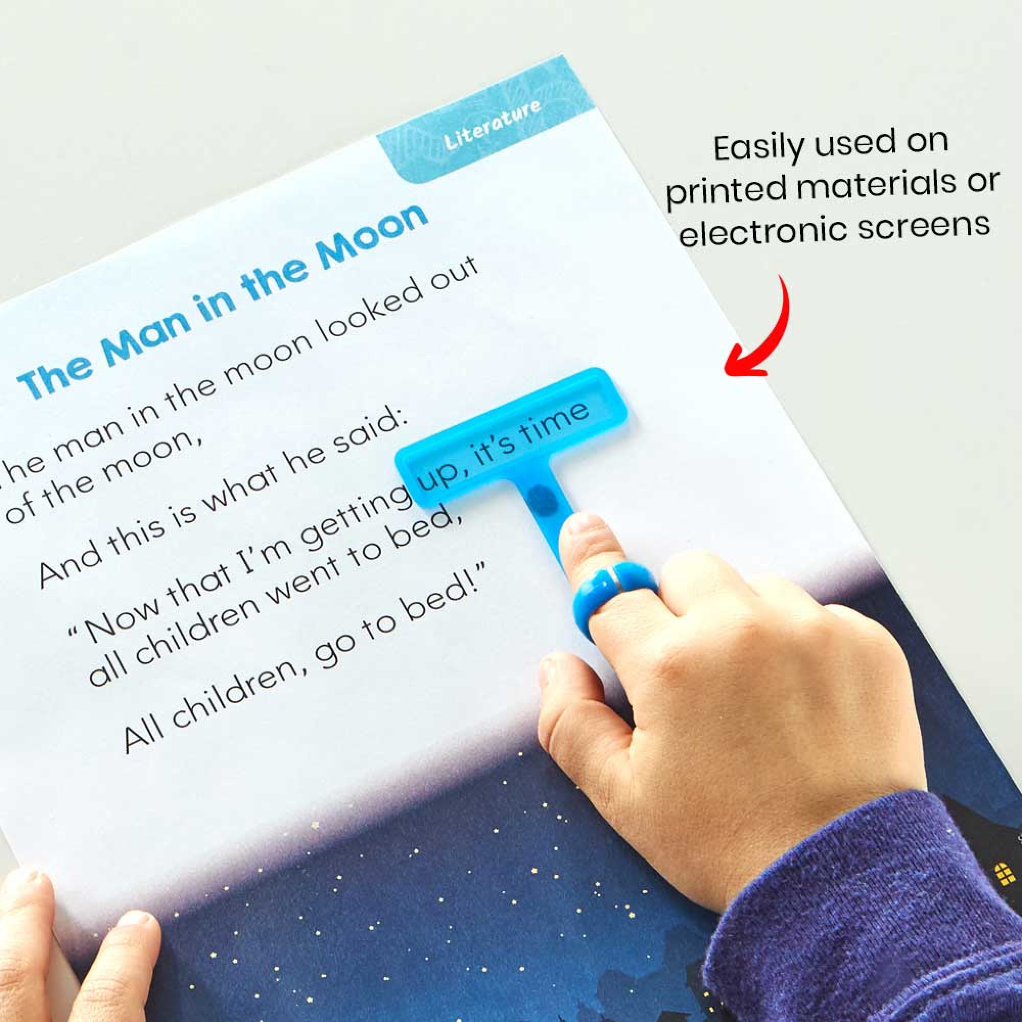 FingerFocus Highlighter Classroom Kit, 24 Sets