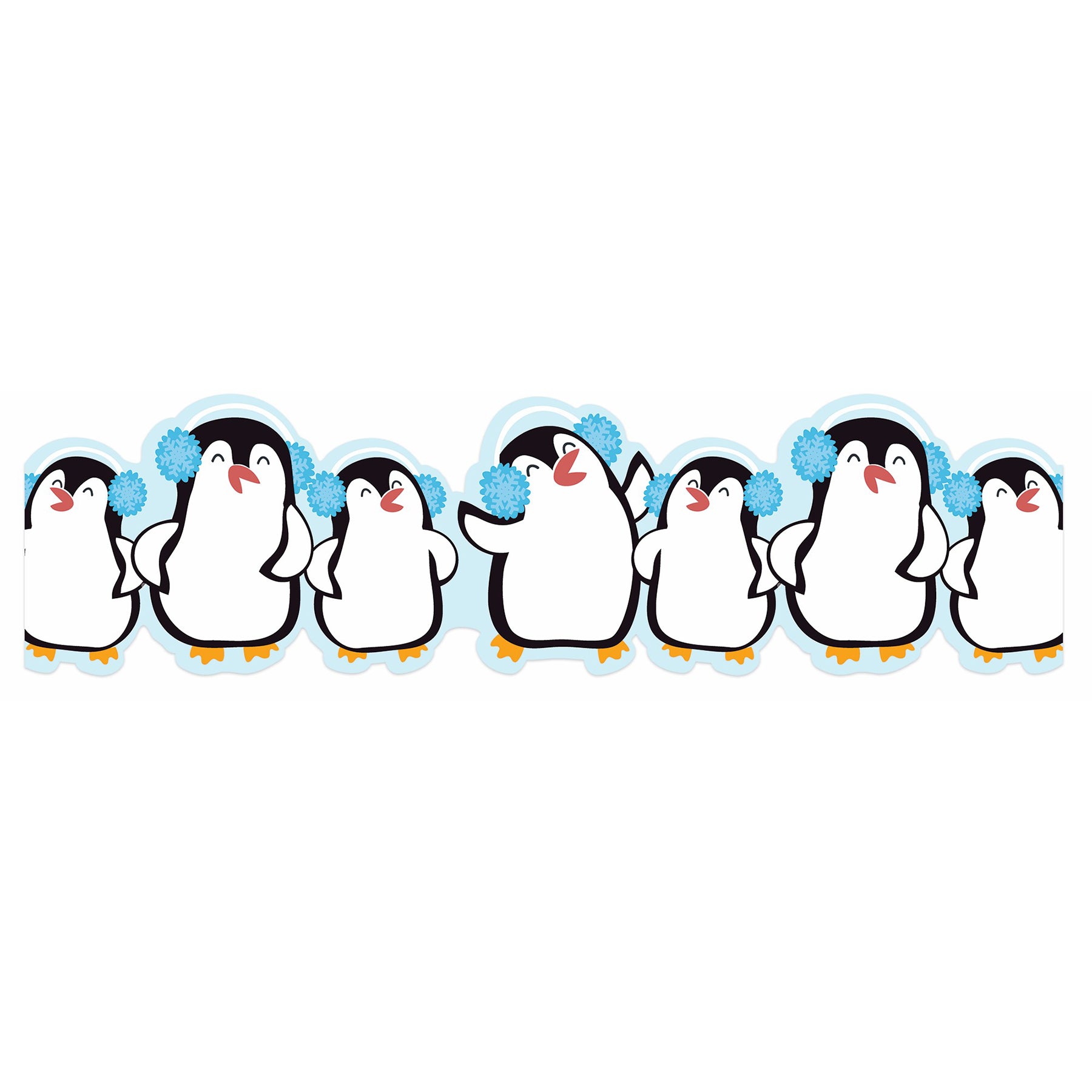 Winter Penguins Extra Wide Deco Trim®, 37 Feet