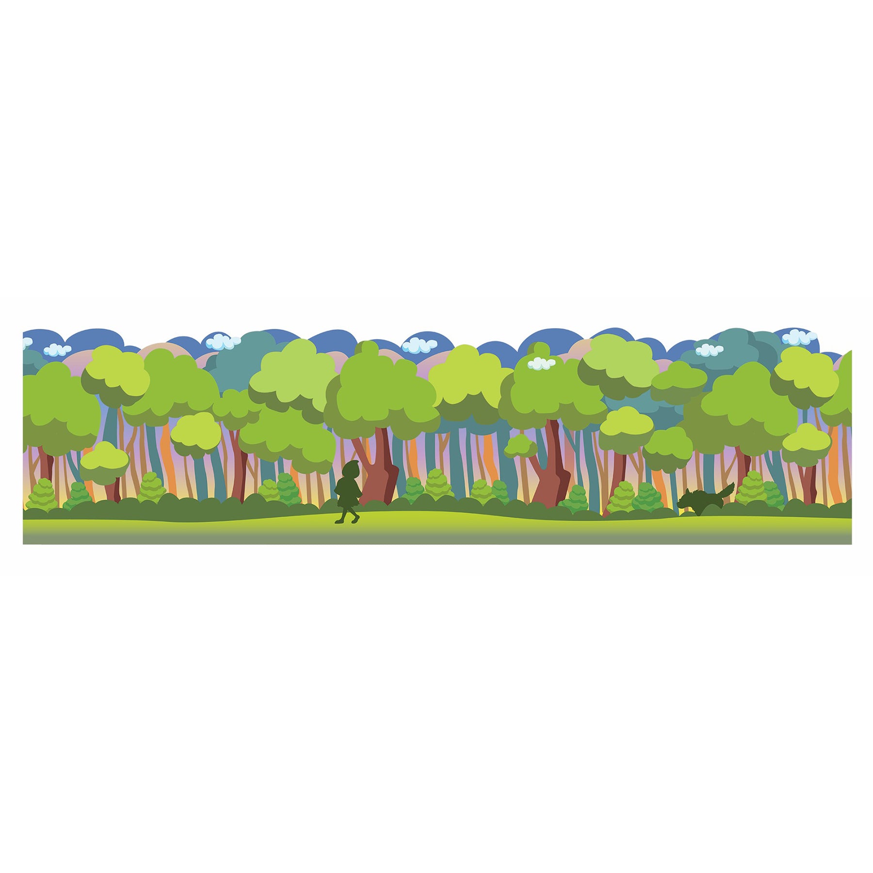 Once Upon A Dream Forest Extra Wide Die-Cut Deco Trim®, 37 Feet