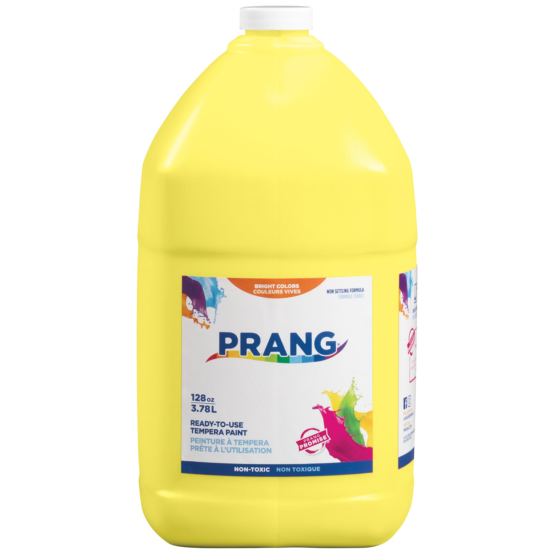 Ready-to-Use Tempera Paint, Yellow, 1 Gal