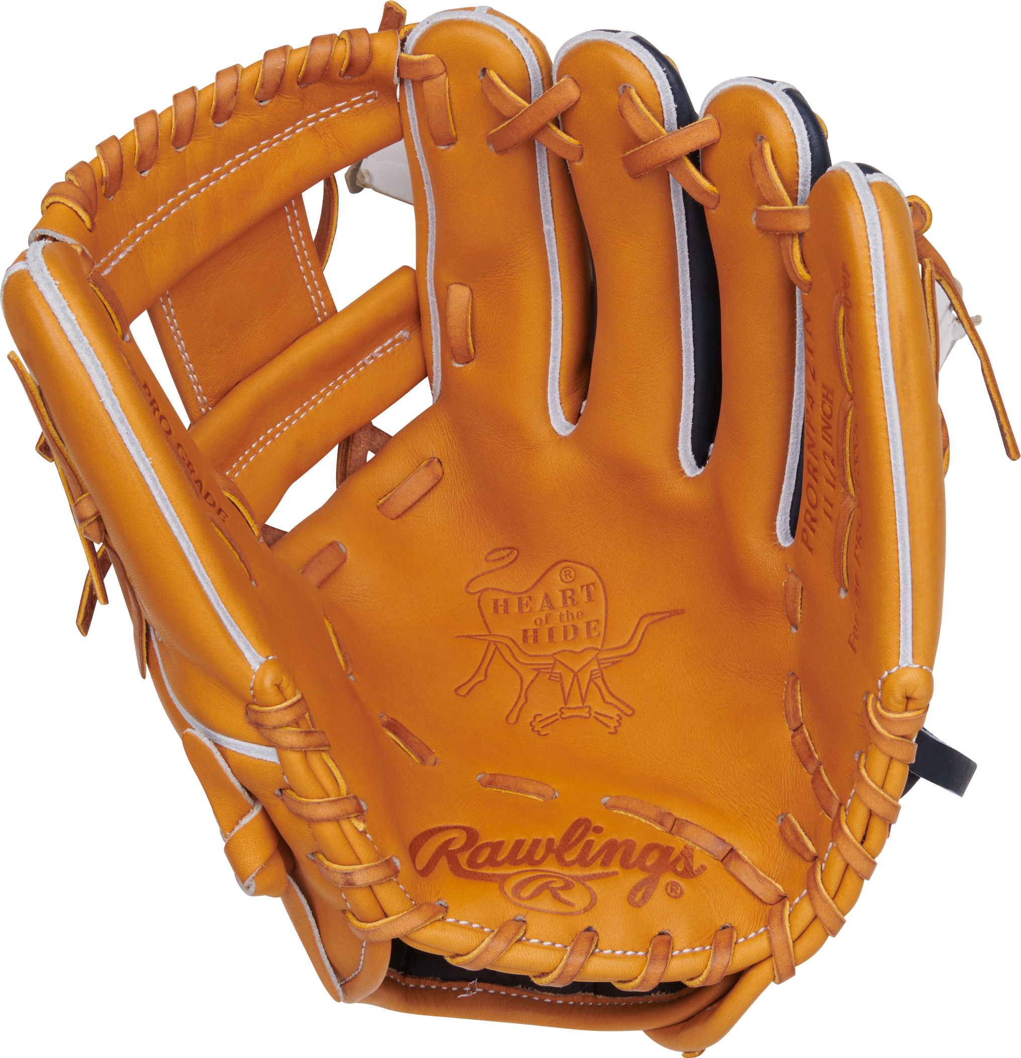 Rawlings Heart Of The Hide Series 11.5-Inch Baseball Glove - Right Hand Thrower - Tan
