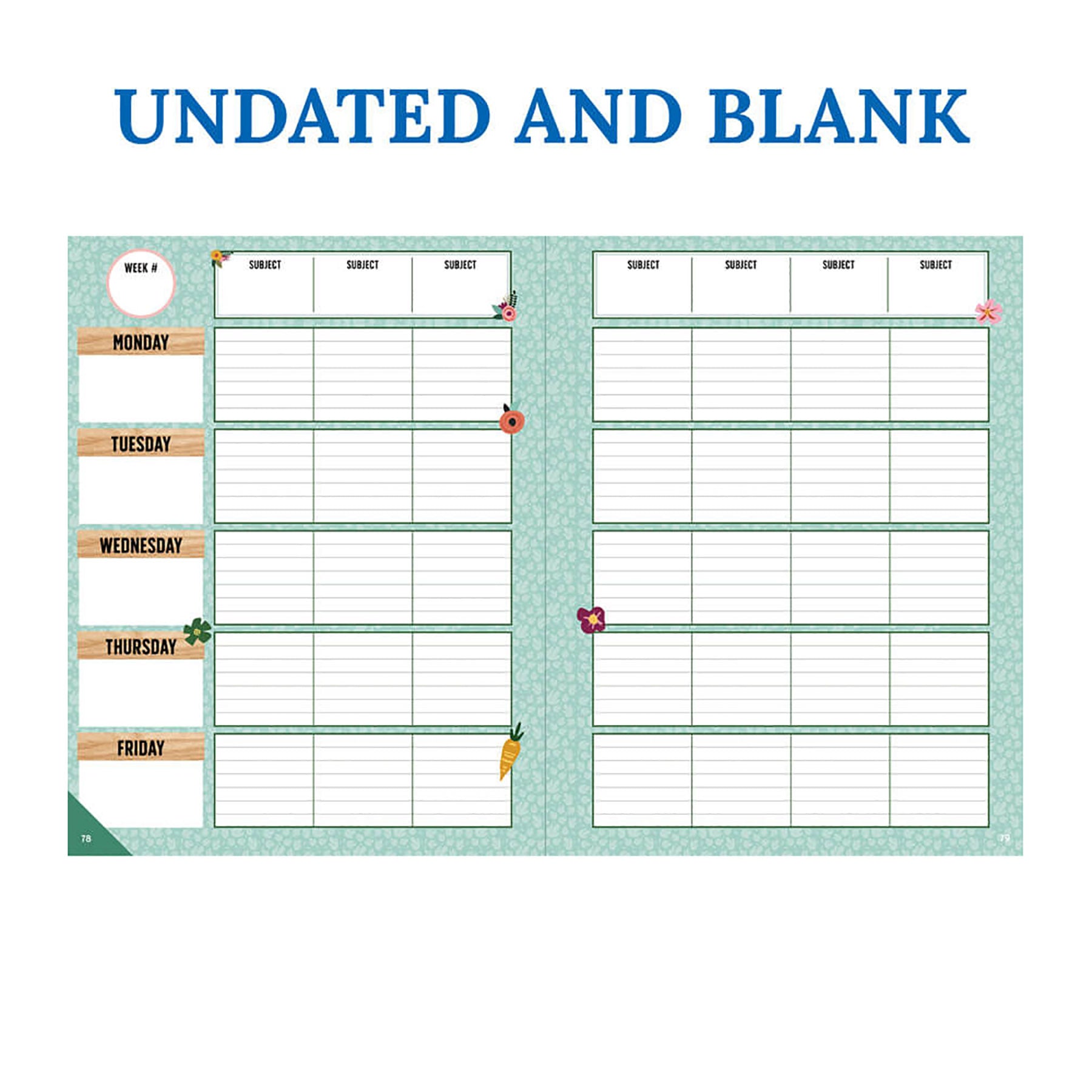 Grow Together Teacher Planner