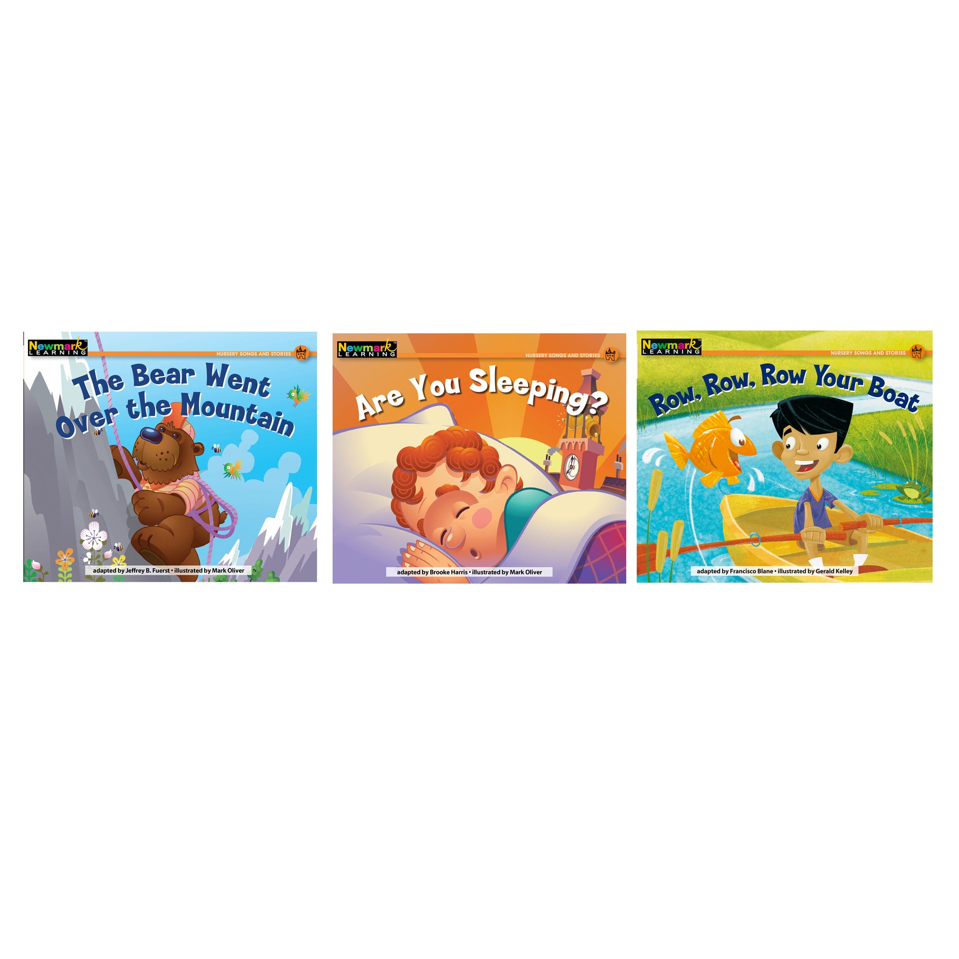 Rising Readers Leveled Book, Nursery Rhyme Songs & Stories, Set of 12